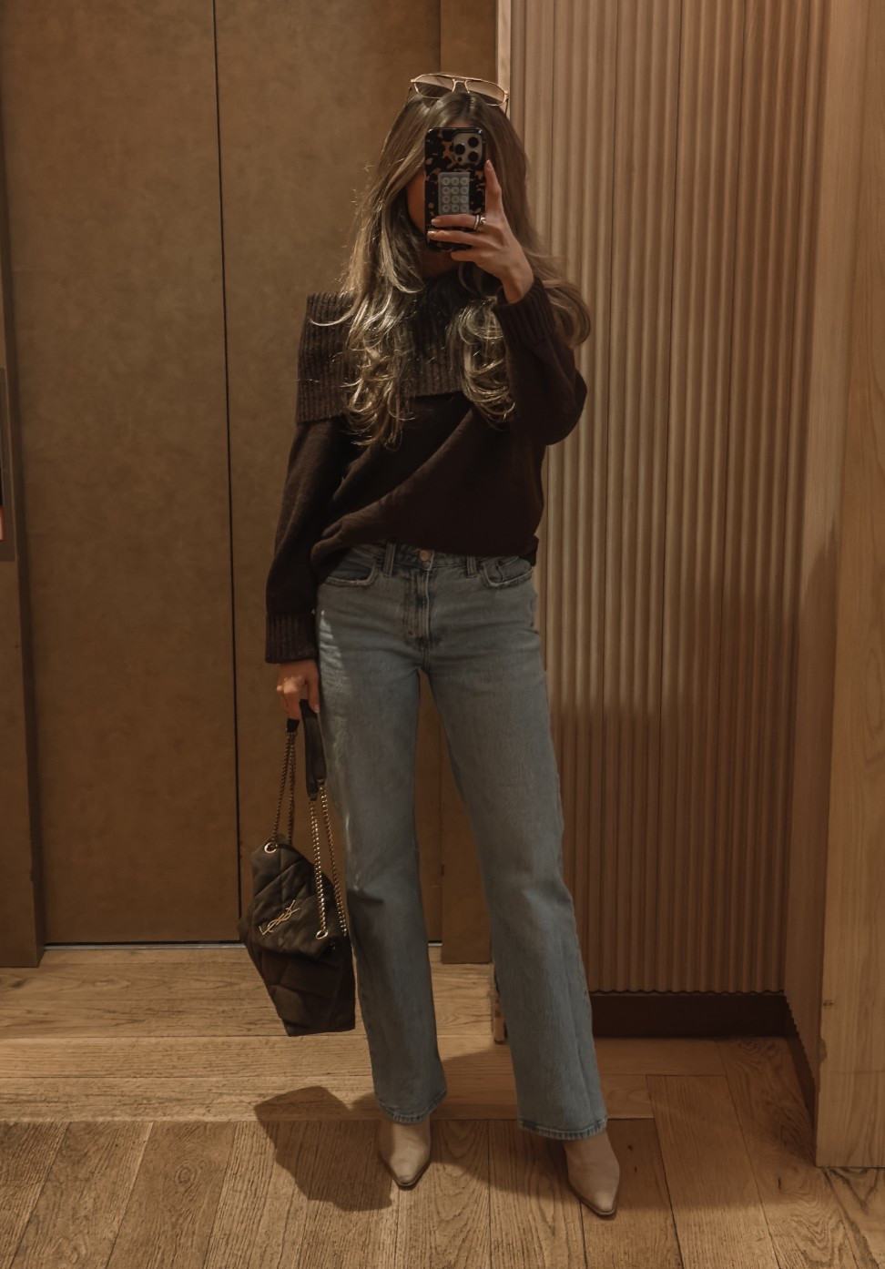 Outfit of the day for walking around Lisbon and these Abercrombie jeans with my Vince Camuto boots! Also linked all of my accessories and this sweater from the Nordstrom sale! Also linked lots of great Staples to wear all winter long and more affordable options for some of these pieces as well!Such an easy winter outfit for running errands or headed to brunch or dinner with friends!