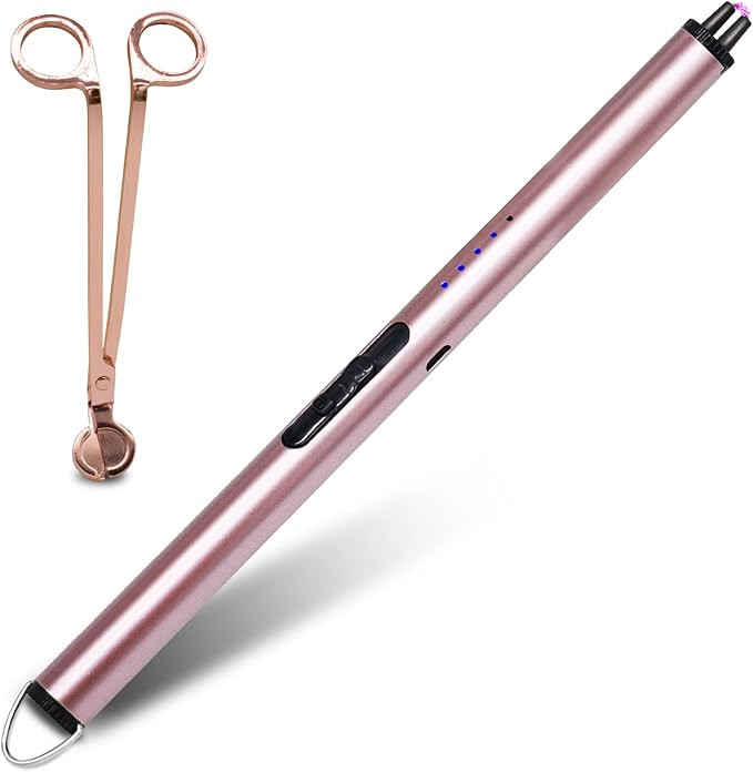 AOOF Lighter Electric Lighter USB Lighter with Upgraded LED Battery Display Safety Switch Flamele... | Amazon (US)