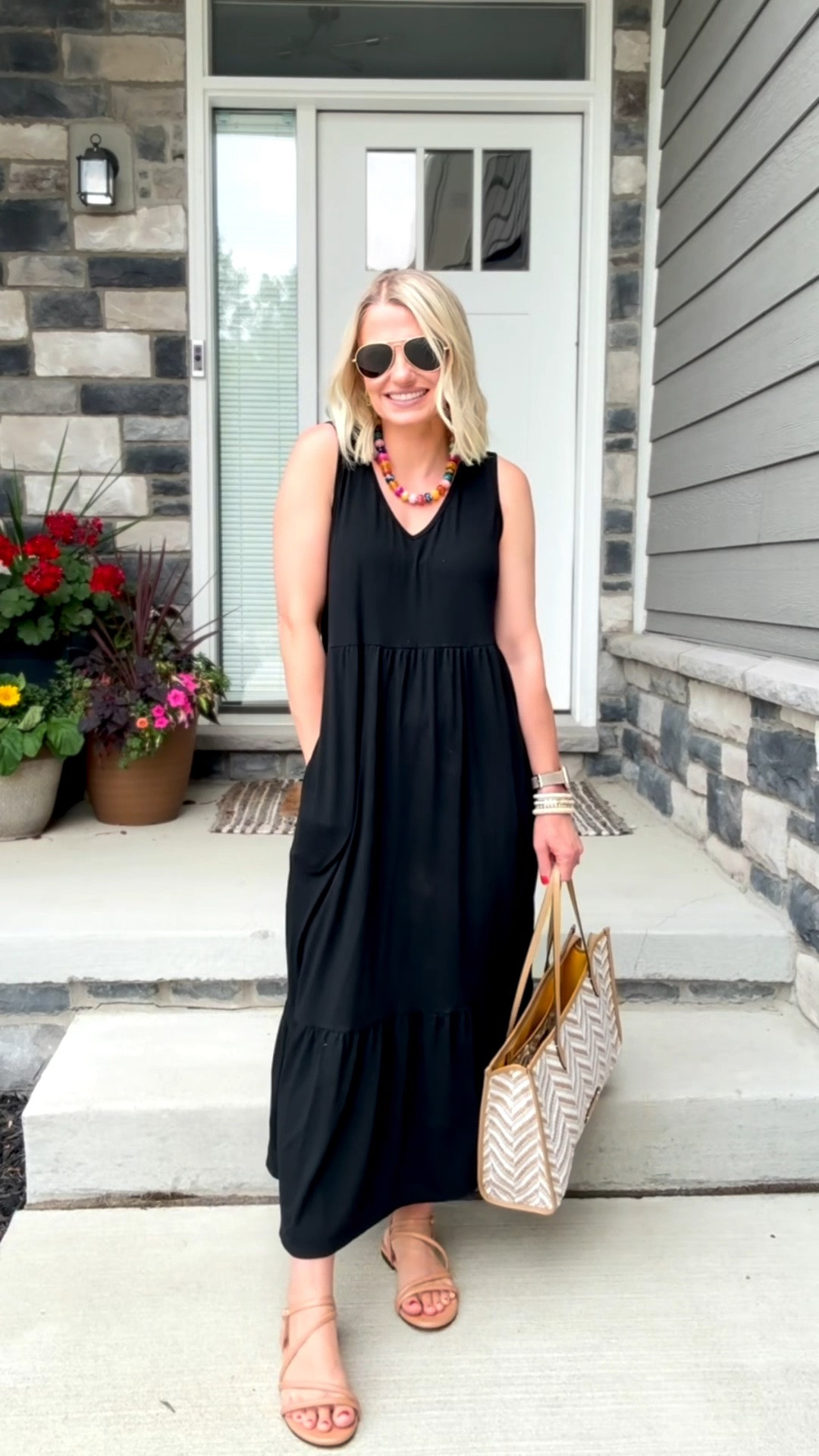 I love a good black dress in summer! This Amazon dress is a go-to for me!

#LTKootd #LTKOver40 #LTKPetite