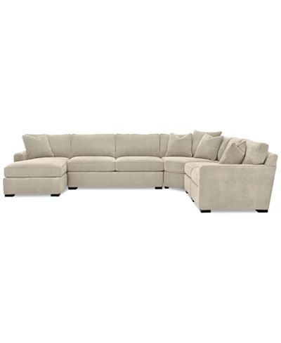 Furniture Radley Fabric 6-Piece Chaise Sectional Sofa, Created for Macy's - Macy's | Macys (US)