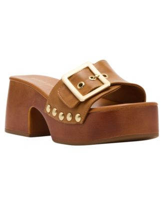 Madden Girl Women's Woodlandd Platform Block-Heel Sandals - Macy's | Macy's