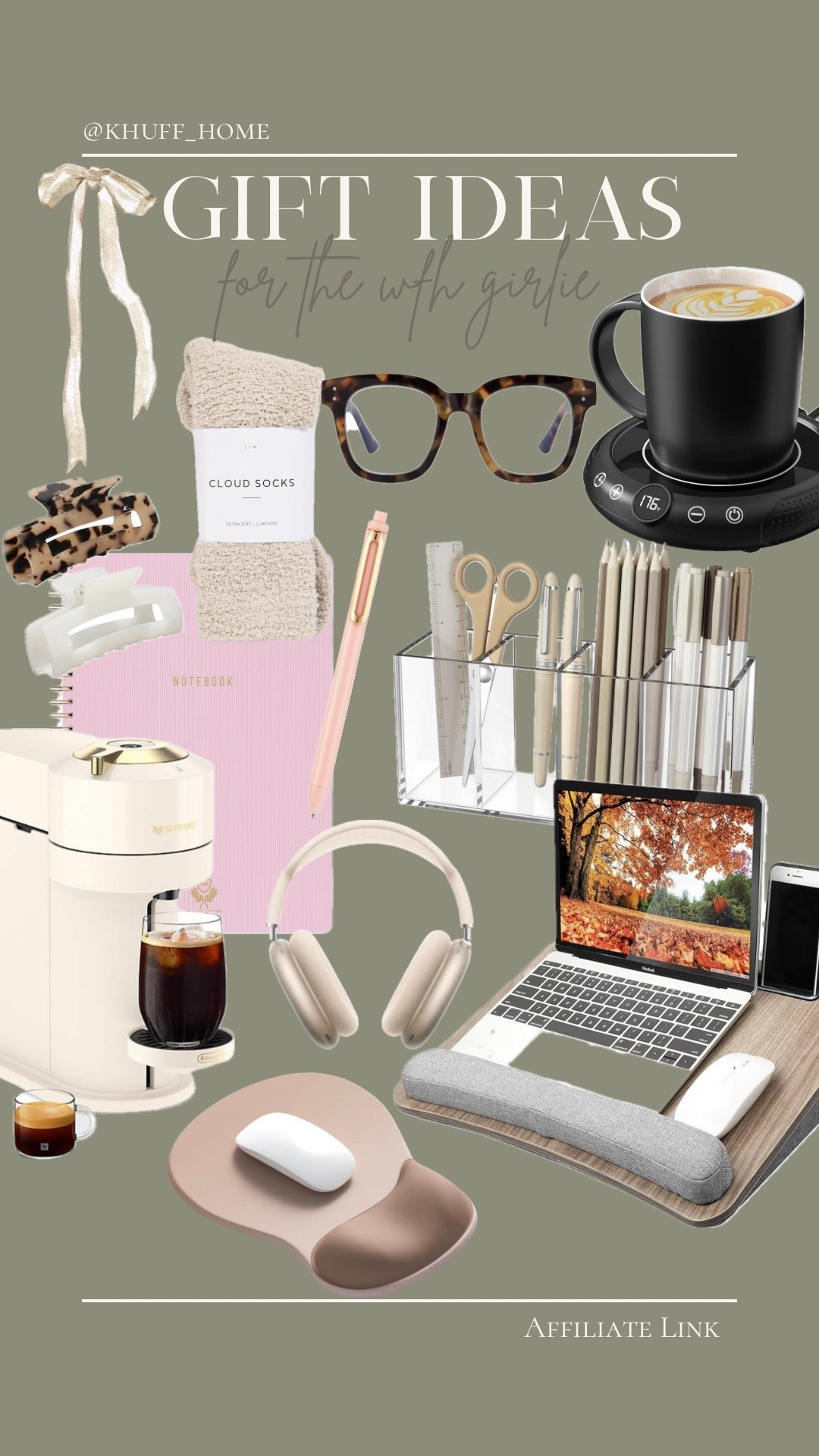Gift ideas for the work from home girlie 

#LTKGiftGuide #LTKHome #LTKHoliday