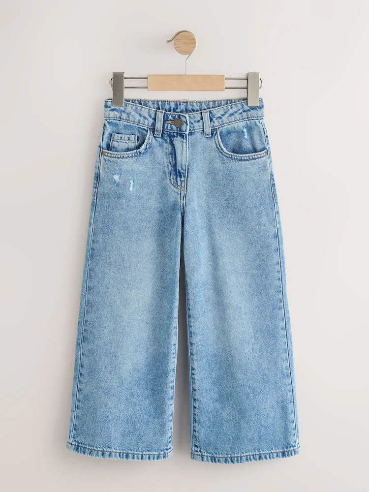 Denim Extra Wide Leg Jeans (6-16yrs) | Next US