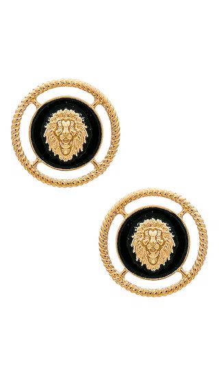 Stud Earrings in Gold | Revolve Clothing (Global)