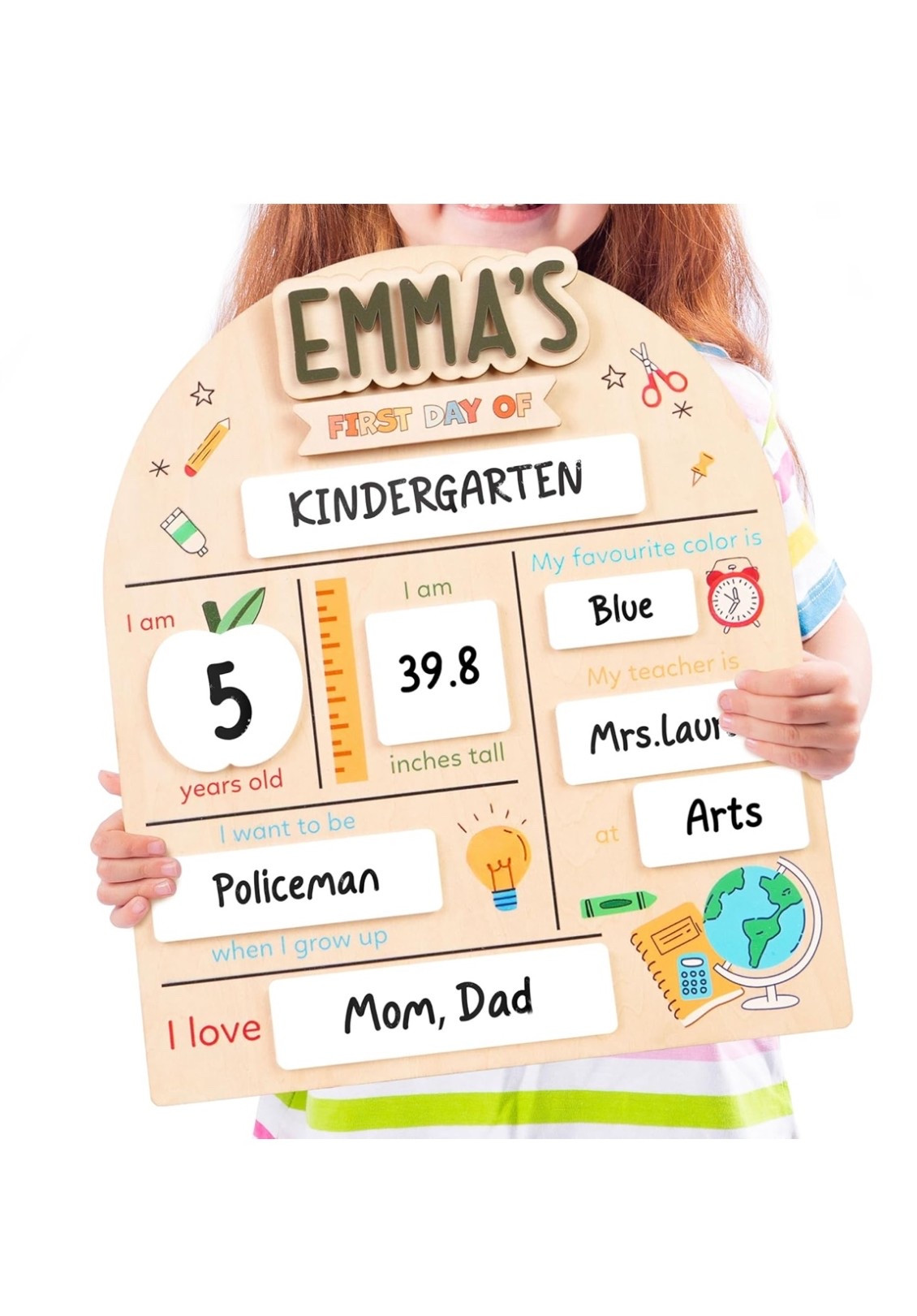 Personalized Back-to-School Sign – First & Last Day Photo Prop 

#LTKFindsUnder50 #LTKKids #LTKSeasonal