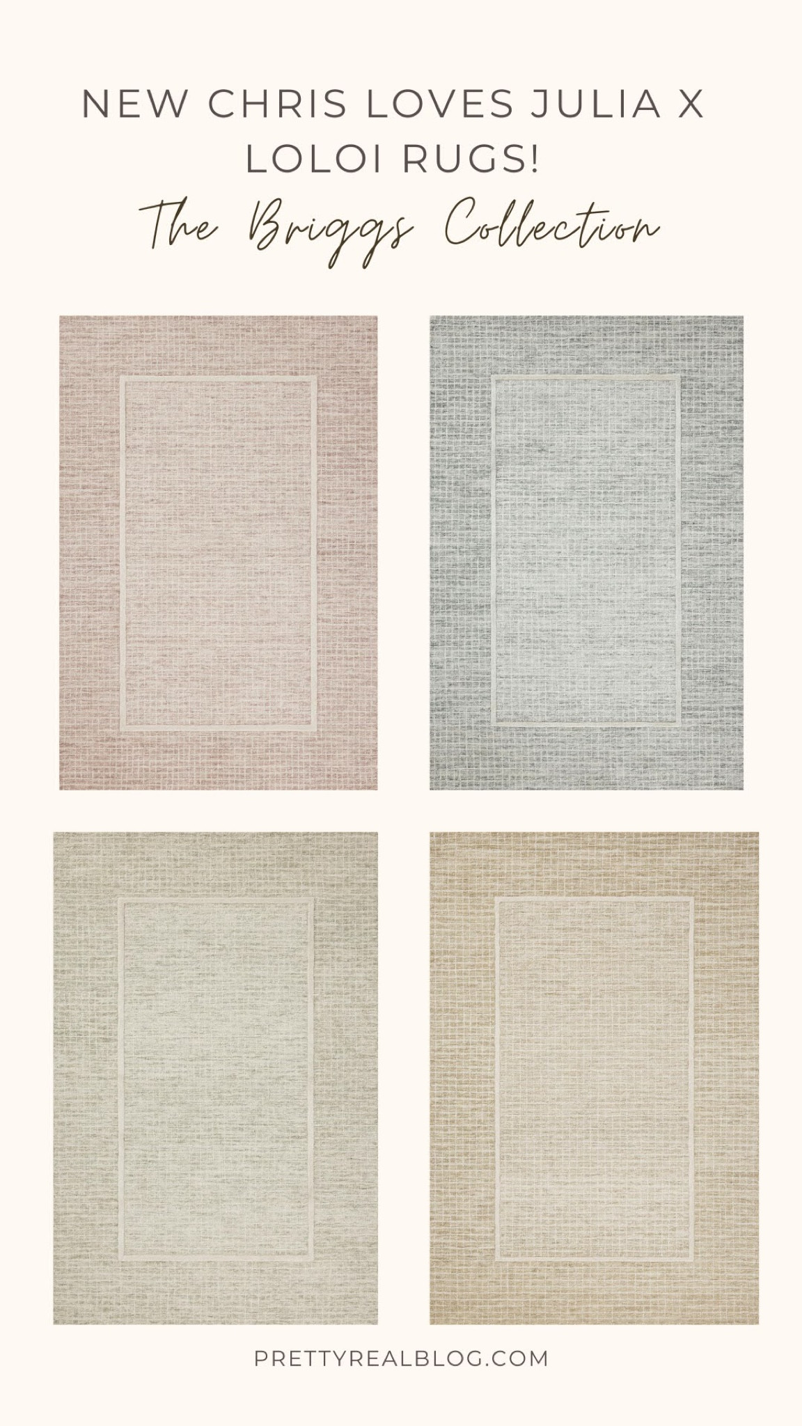 The prettiest pastel geometric rugs, grid rug, windowpane rug, pink rug, blush rug, sage rug, green rug, tan rug, nursery rug, kid room rug, blue rug, yellow rug, Chris loves Julia x loloi rug

#LTKhome