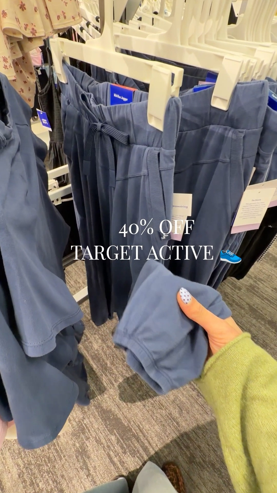40% off today only!!! Incredible deal and time to stock up or grab anything you’ve had your eye on! 👟🙌🏼☀️ #active #activewear @Target 

#LTKfitnessgoals