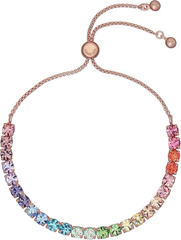 Ted Baker London Melrah Icon Crystal Slider Adjustable Tennis Bracelet for Women | Amazon (US)