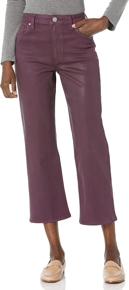HUDSON Women's Remi High Rise, Cropped, Straight Leg Jean | Amazon (US)