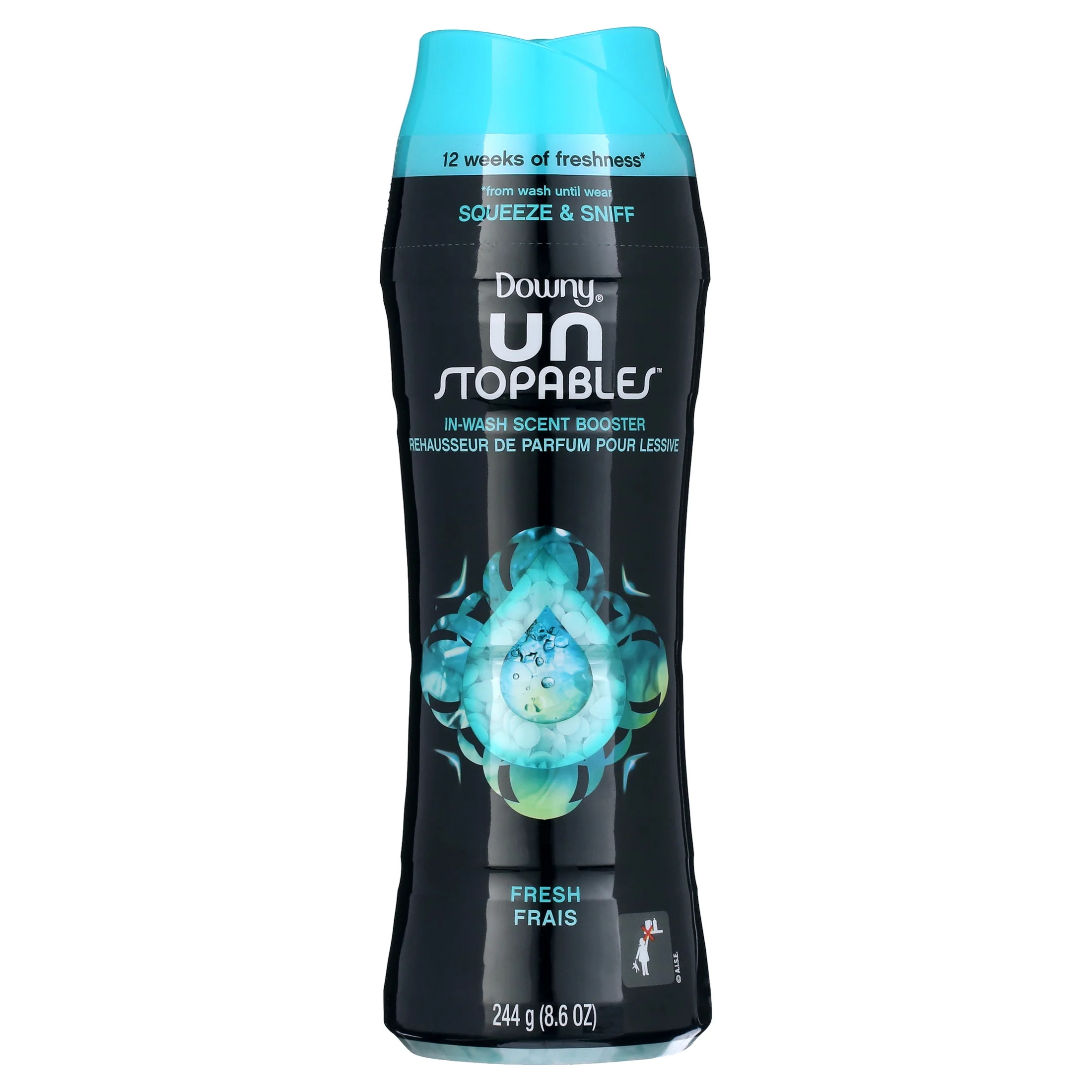 Downy Unstopables In-Wash Scent Booster Beads, FRESH, 8.6 oz | Walmart (US)
