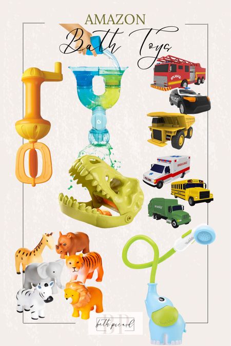 Amazon Prime kid’s bath toy favorites.  Mold free bath toys for toddlers and kids 

#LTKkids #LTKGiftGuide #LTKxPrime
