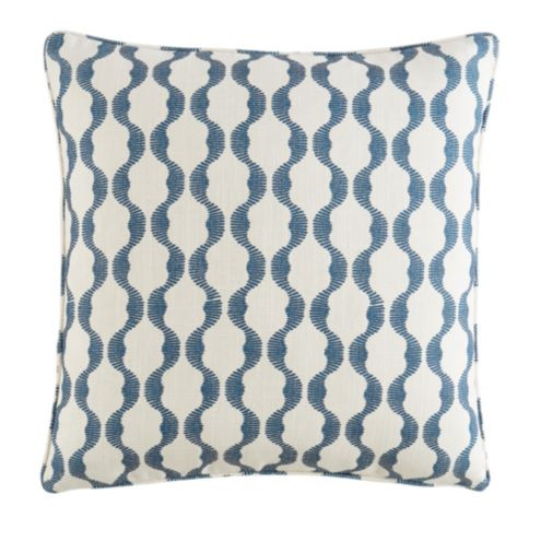 Thea Wave Stripe Pillow | Ballard Designs | Ballard Designs, Inc.