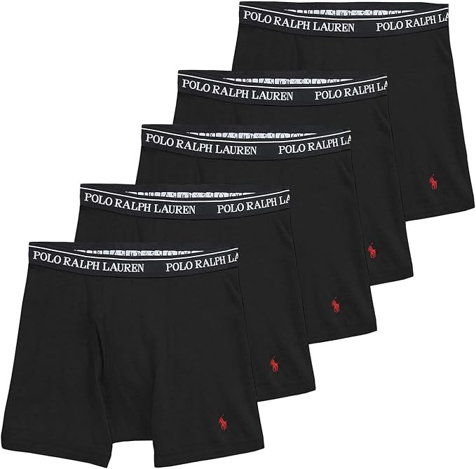 Polo Ralph Lauren Men's Boxer Brief 5Pack | Amazon (US)