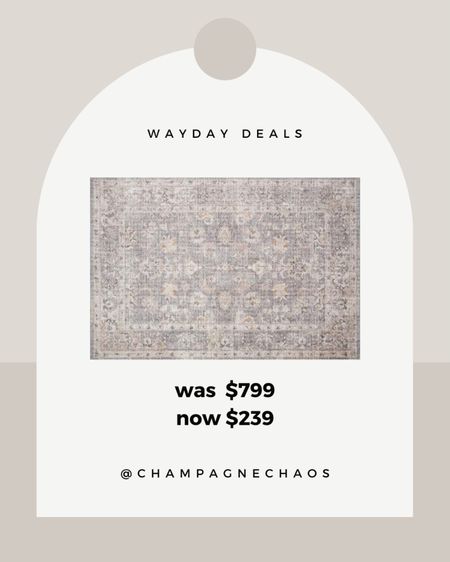 Last day of wayday deals! This rug is over $500 off! 🤍

Wayfair, wayday, home, sale, rug

#LTKFind #LTKhome #LTKsalealert