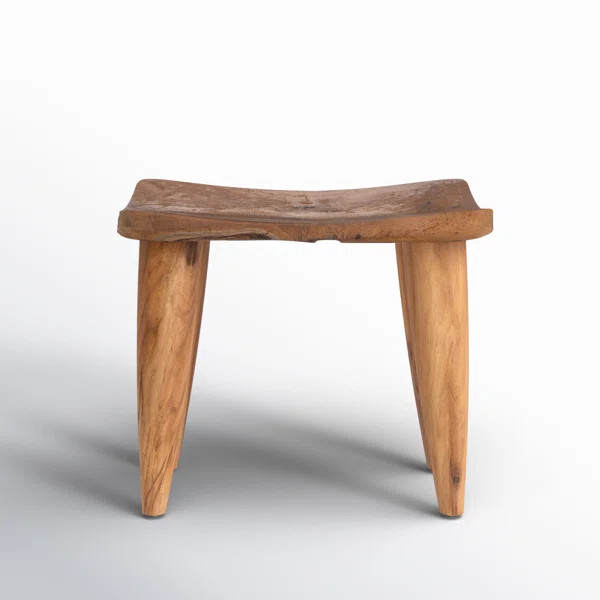 Marnier Solid Wood Accent Stool | Wayfair North America