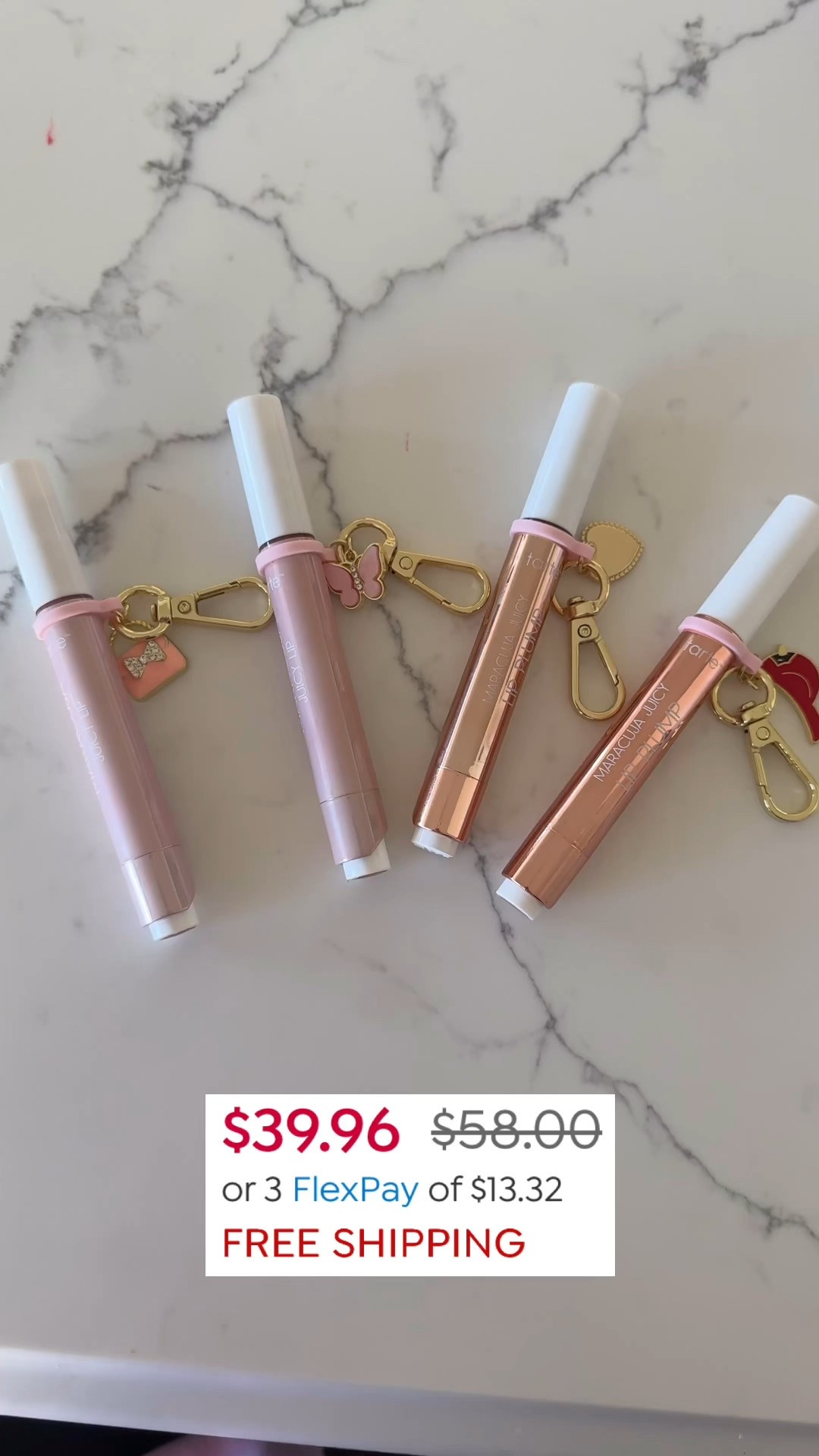 Tarte Maracuja Juicy Lips & Charm Set on sale for $39 + FREE SHIPPING today only!!! Also if you’re new to HSN, get $15 off $35 with code WELCOME2025 at checkout 👏🏻👏🏻👏🏻


#ad 
#LoveHSN 
#HSNInfluencer 
@HSN 
@tartecosmetics 

#LTKSaleAlert #LTKGiftGuide #LTKHoliday