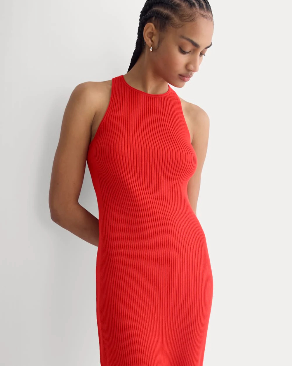 Cutaway Ribbed Midi Dress | Everlane