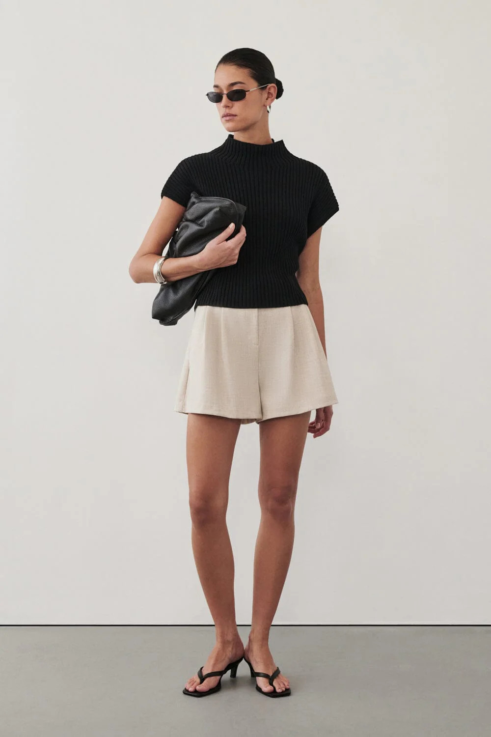 CYRUS NATURAL TAILORED SHORT | DISSH