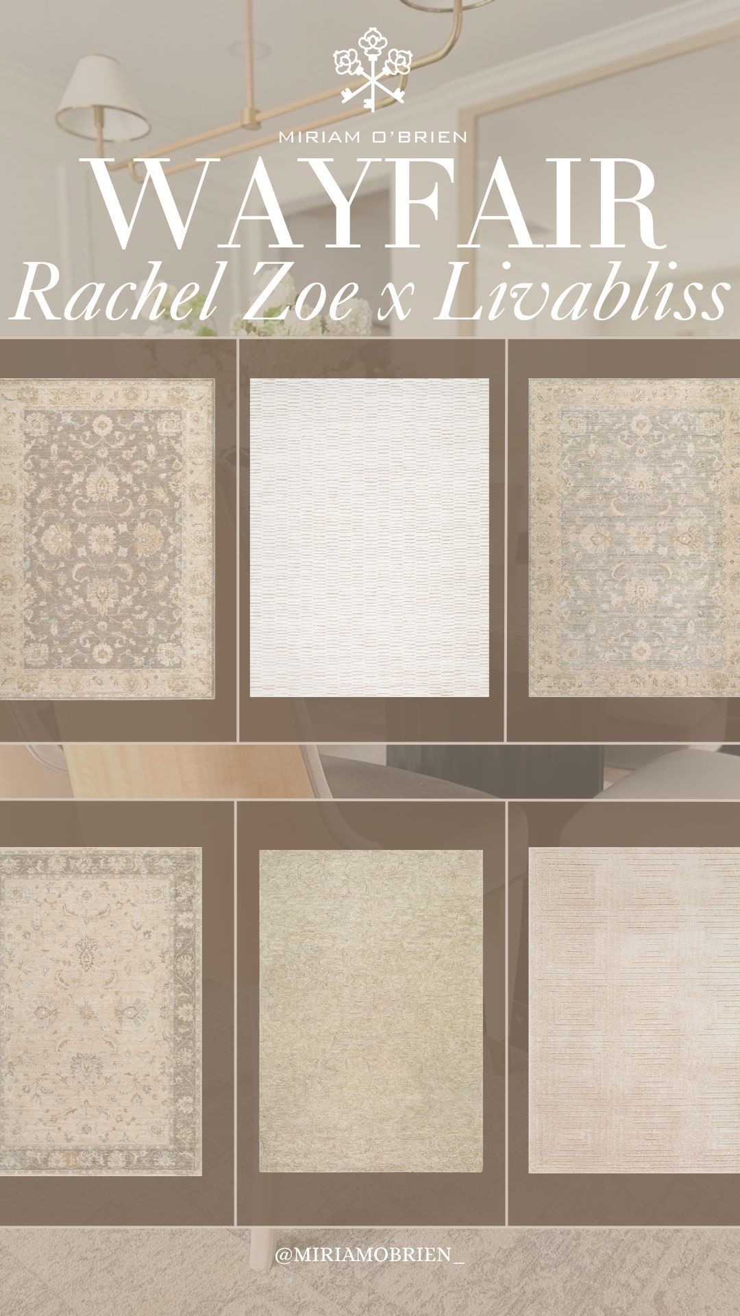 #ad This is one of those rugs that just makes everything look more put together the second you lay it down. This timeless neutral rug from @rachelzoe x @livabliss at @wayfair has the prettiest tone and texture and gives that effortless, high-end look without feeling overdone. It works year round and somehow still holds up to everyday life with kids, which is a win in my book. We have been loving it so much I have purchased it twice now!! If you’ve been wanting that polished, classic aesthetic home feel, this is such a good one.
#Wayfair #WayfairPartner @wayfair #rachelzoexlivabliss

#LTKSeasonal #LTKHome #LTKOver40