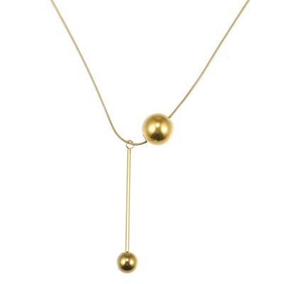 Unique Bargains Choker Necklaces Dainty Pendant Choker Necklace Chain for Women  Gold Tone 1PC | Target