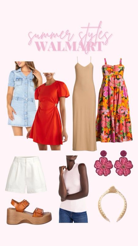 My favorite summer styles from Walmart! 

Walmart fashion - walmart summer arrivals - affordable fashion finds - summer outfit inspo - summer accessories 

#LTKSeasonal #LTKStyleTip