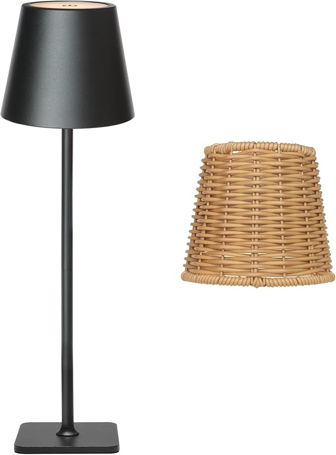 Mr. White Table Lamp Desk Lamp Lights Black | Amazon (US)