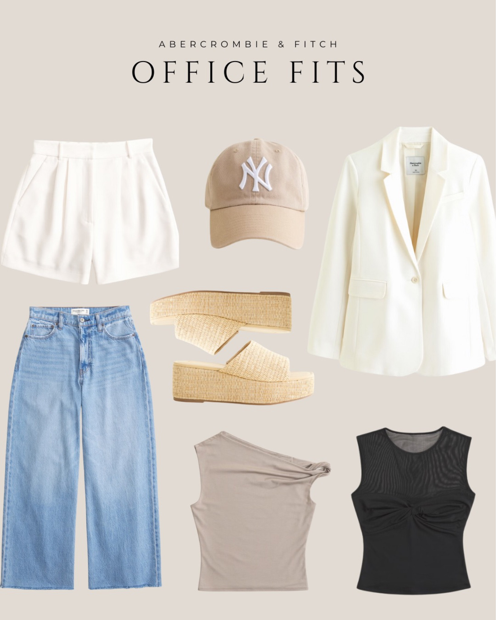Abercrombie & Fitch Spring Outfit Inspo

Office outfit, Abercrombie & Fitch, women’s fashion, petite fashion, jeans, women’s tops, trouser shorts, cute hat, spring sandals, platform sandals, cream blazer, realtor, women’s fashion, affordable workwear

#LTKstyletip #LTKsalealert #LTKworkwear