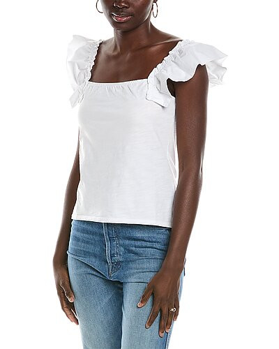 Misty Open Back Ruffle Tank | Gilt & Gilt City