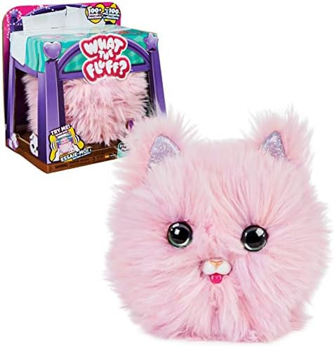 WHAT THE FLUFF?, Purr ‘n Fluff, Surprise Reveal Interactive Toy Pet with Over 100 Sounds and Re... | Amazon (US)