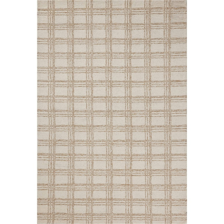 Chris Loves Julia x Loloi Polly Cream / Sand 7'-9" x 9'-9" Area Rug | Walmart (US)