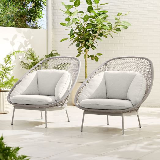 Paradise Outdoor Lounge Chair | West Elm (US)