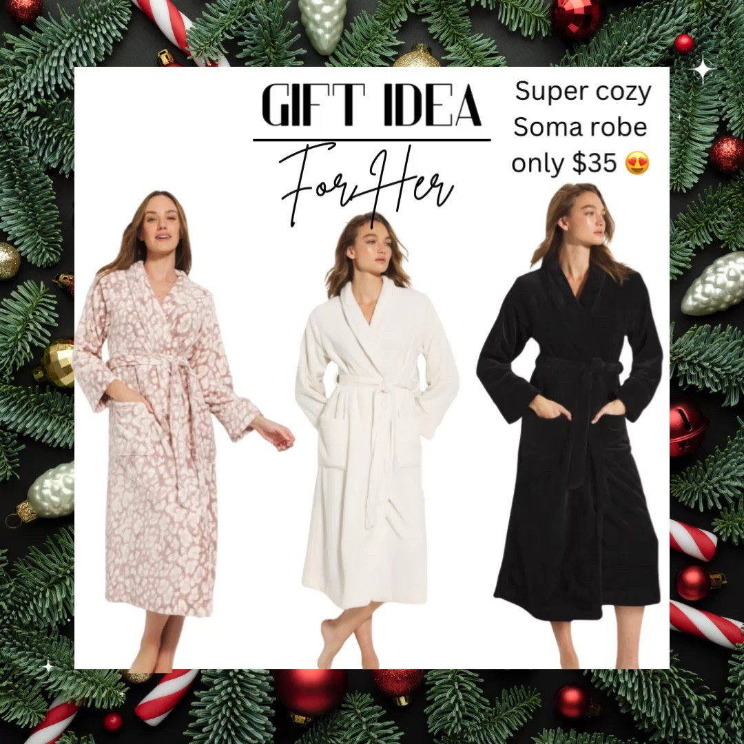 Gift guide for her gift ideas for mom teen preteen cozy gifts robe animal print leopard print

Grabbing one of these for myself and a couple to give as gifts! Sooo super soft and warm and who doesn’t love cozy as a gift?! 😍

#LTKOver40 #LTKGiftGuide #LTKCyberWeek