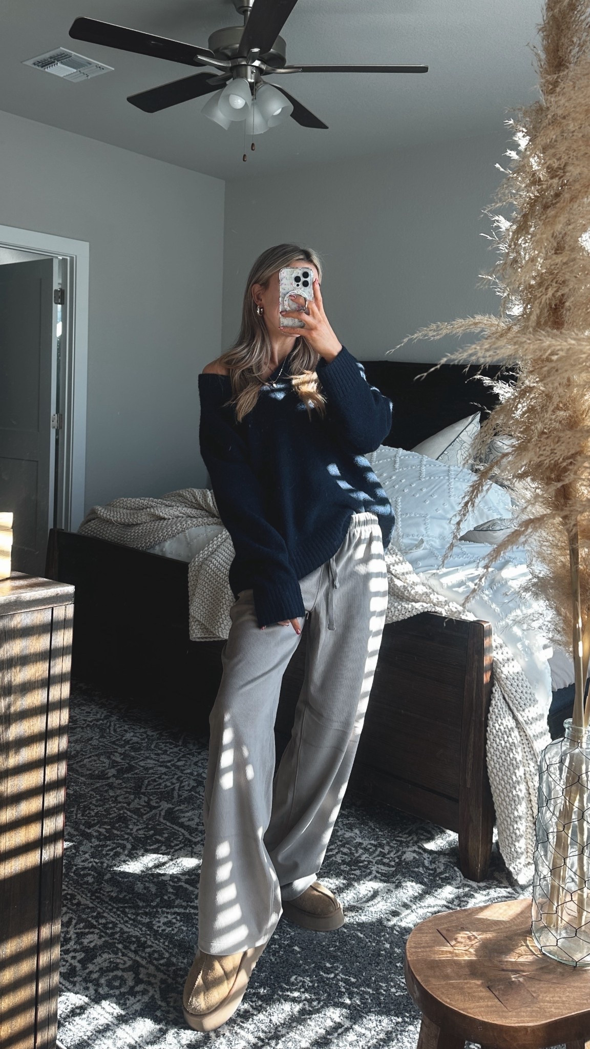 comfy loungy brunch outfit! wearing my usual size in both the sweater and the pants! on sale!

#LTKSaleAlert #LTKootd #LTKFindsUnder50