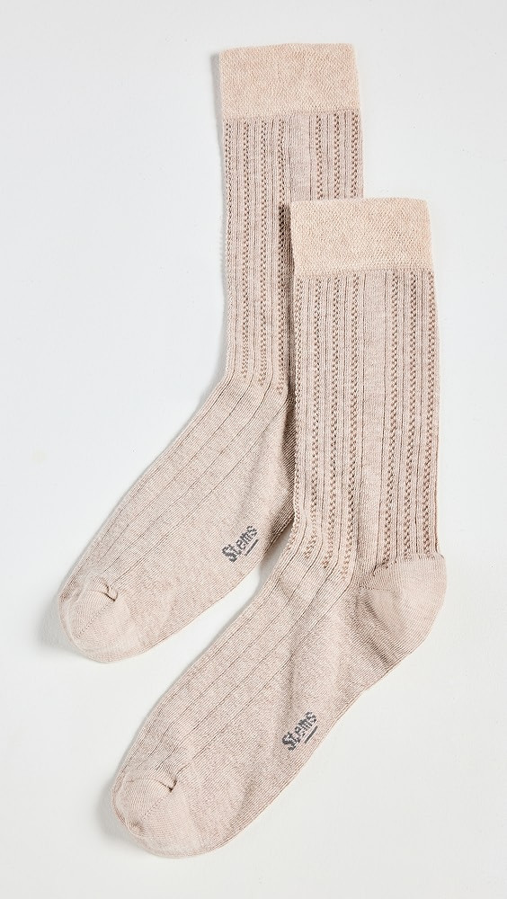 Lola Cashmere Comfort Crew Socks | Shopbop