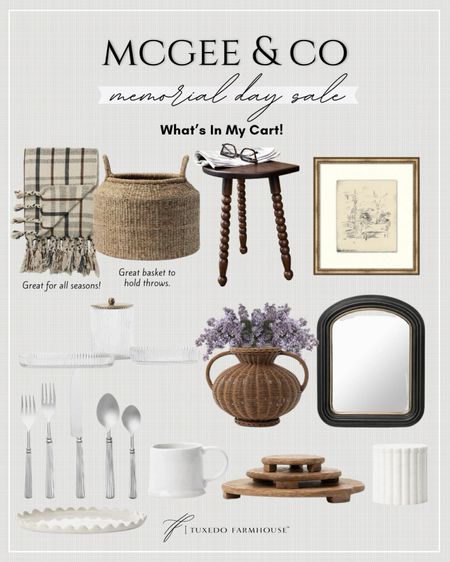 McGee and Co has a great Memorial Day sale happening! These are the home decor and furniture pieces that I have in my cart. Great pricing on all!

#LTKFindsUnder100 #LTKSaleAlert #LTKHome