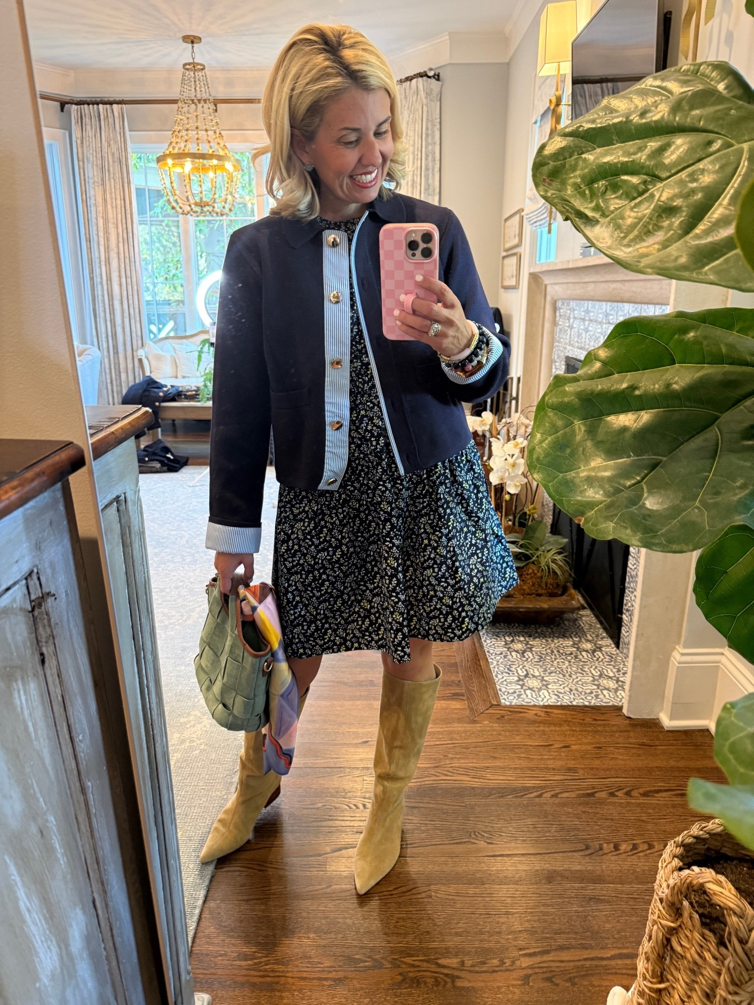 Wow Wally World…literally wow! 
Sizing:
Boots - 8 tts 
Tops - xs 
Jackets - xs
Blazer - xs (need small)
Dresses - xs
Tweed Skirt - 2
Scubaknit Pants - small

*code Catherine20 at Allie + Bess

#LTKSeasonal #LTKstorytime #LTKOver40