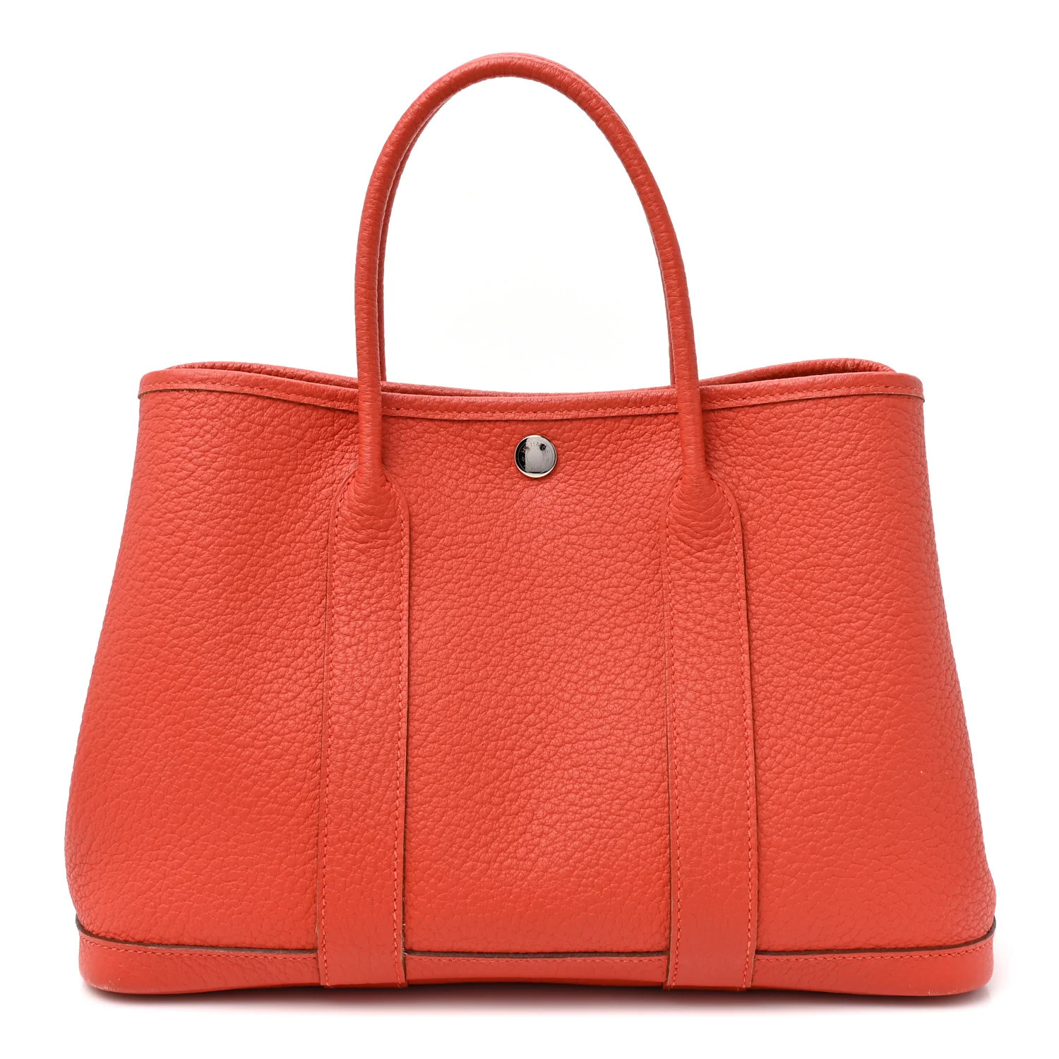Hermes Negonda Garden Party 30 TPM Orange Poppy 1914703 | FASHIONPHILE (US)