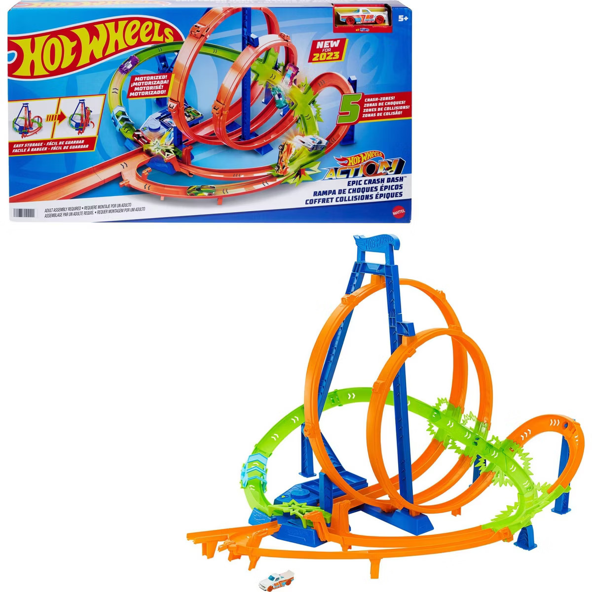 Hot Wheels Epic Crash Dash Track Set | Target