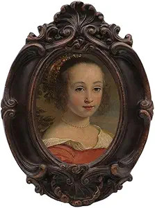Small Vintage 2.5x3.5 Oval Picture Frame, Mini Antique Ornate Photo Frame, Table Top Display and ... | Amazon (US)