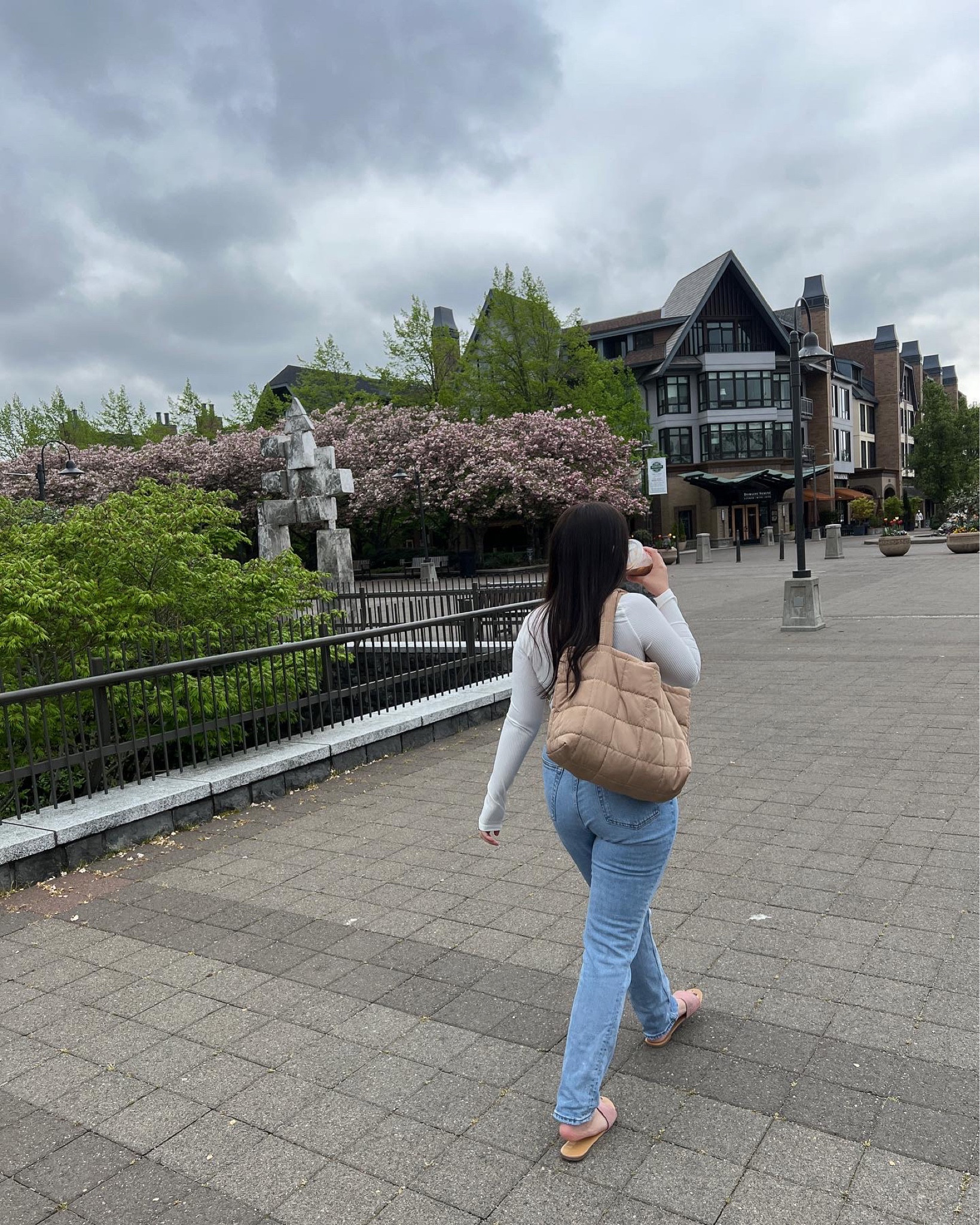 Coffee run on this spring morning 

#LTKunder100 #LTKbeauty #LTKSeasonal