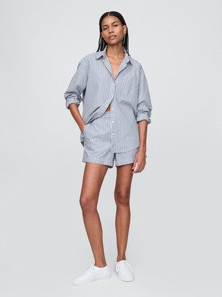 Organic Cotton Poplin Big Shirt | Gap (US)