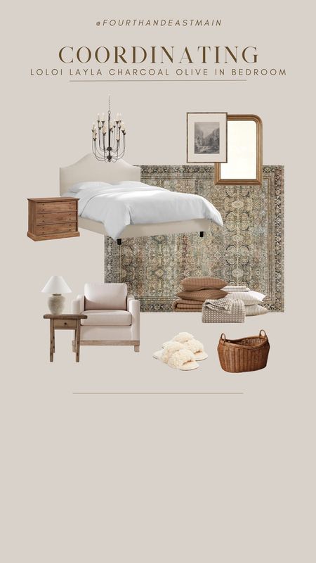 coordinating // loloi layla olive charcoal in a bedroom - reader request 🤎

bedroom design 
amber interiors 
bedroom roundup 
affordable bedroom 

#LTKhome