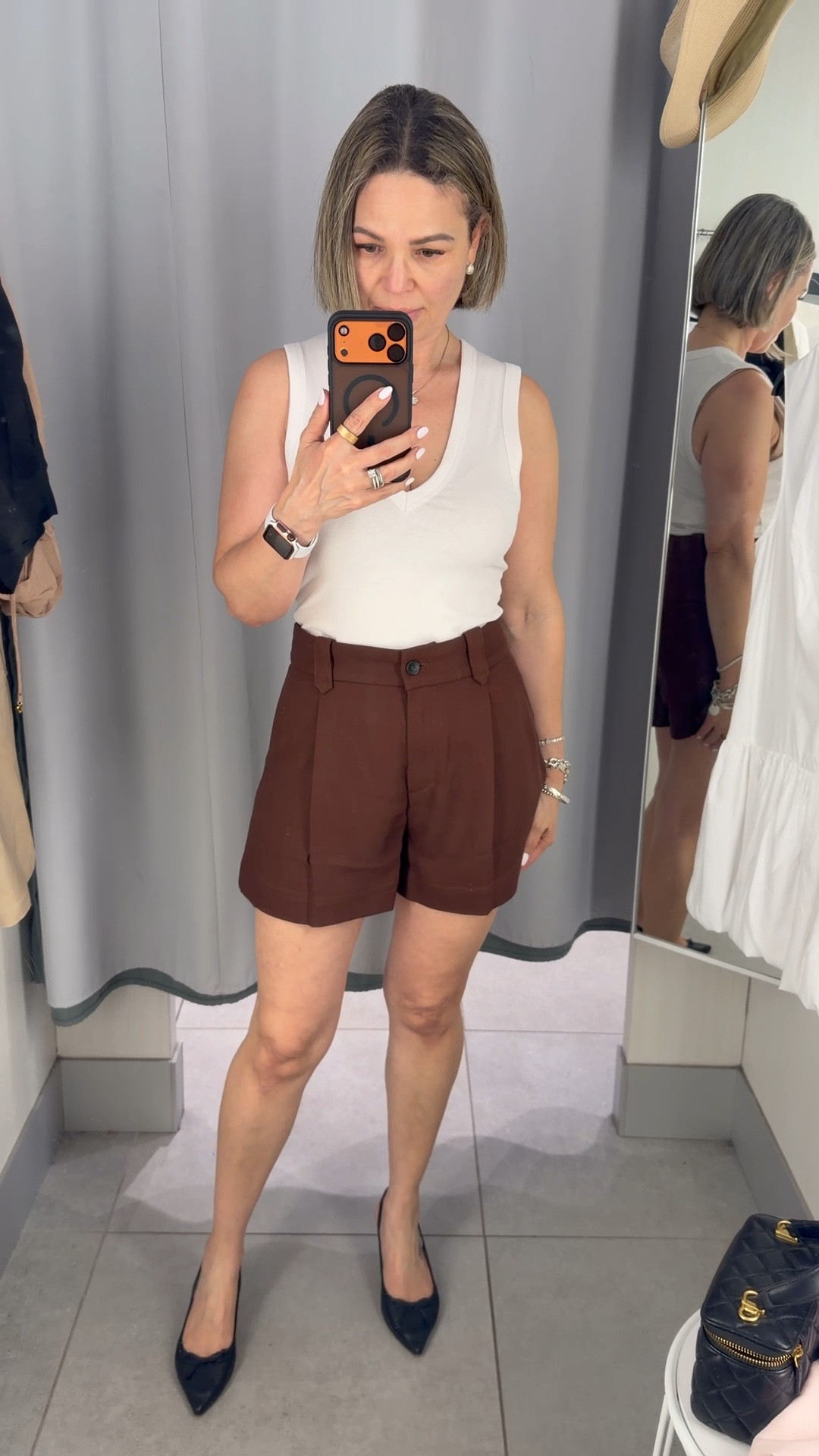 memorial day outfit
Pleated front shorts 

#summer #memorialdayweekend #weekend #outfit #vacation #casual

#LTKSeasonal #LTKOver40