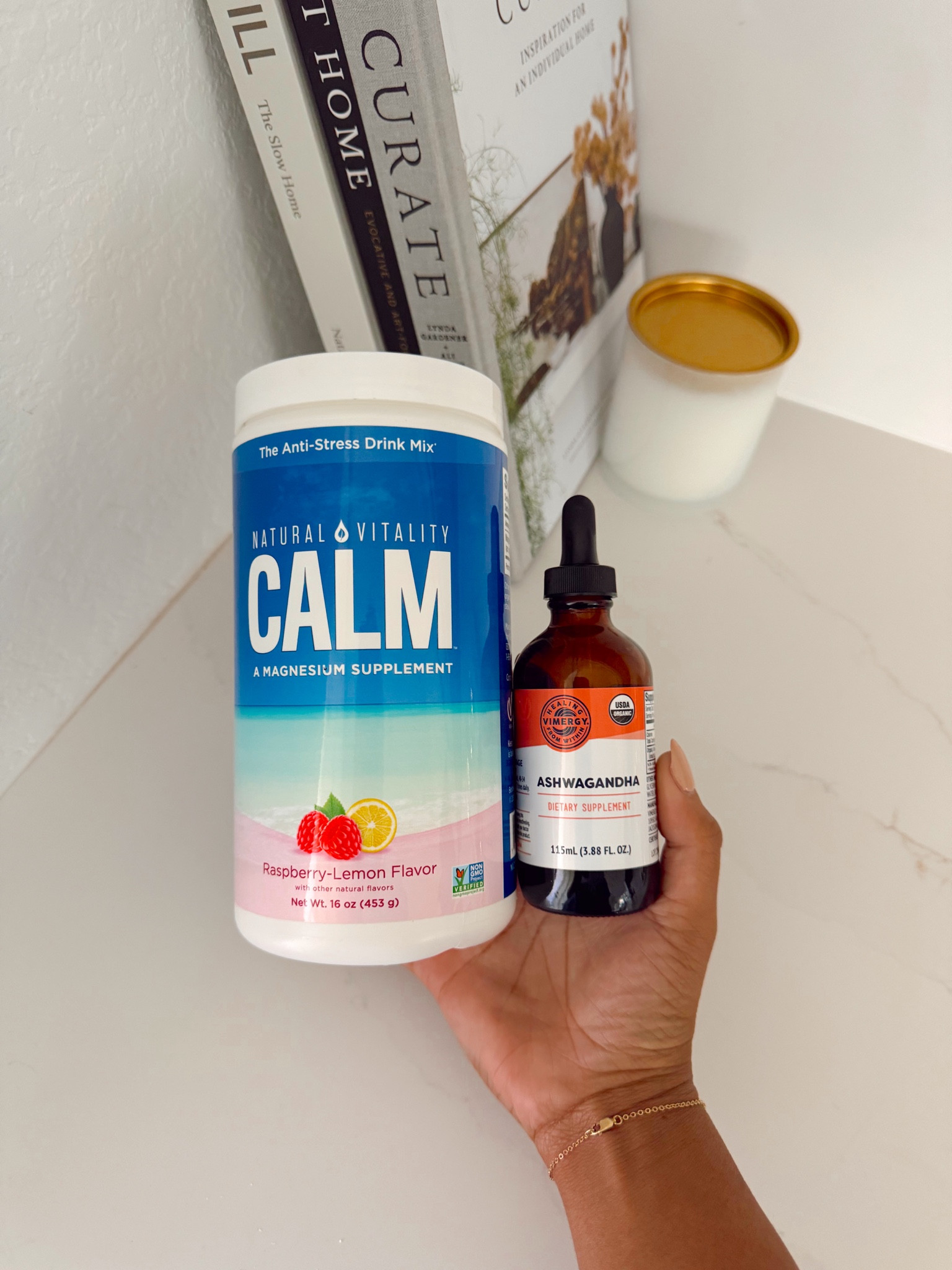Two of my wellness essentials! For the days I can’t sleep, I’m stressed and/or I have a million things on my mind… I take these before bed and I’m out like a light! 😴💤 Magnesium and ashwaghanda are a MUST! 

#LTKFindsUnder50 #LTKFitness #LTKHome