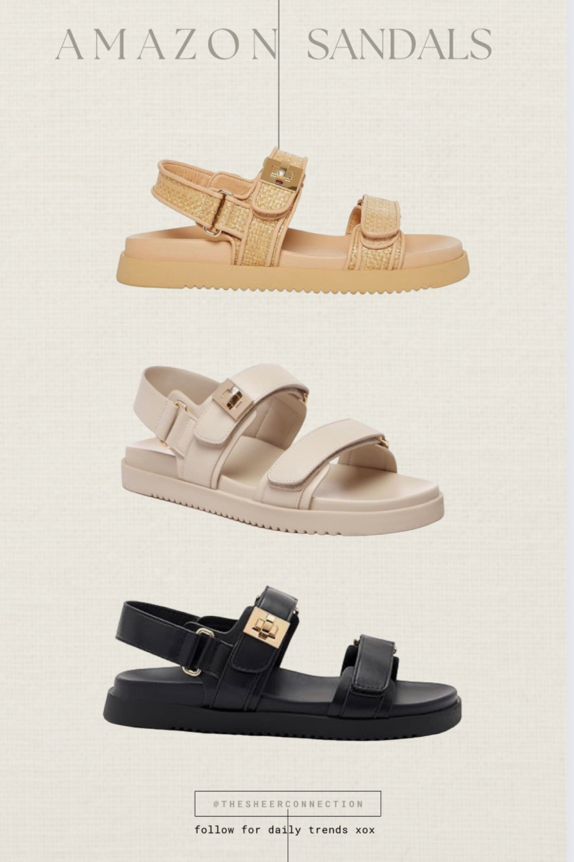 Trending sandals and slides 

#LTKShoeCrush #LTKSeasonal #LTKStyleTip