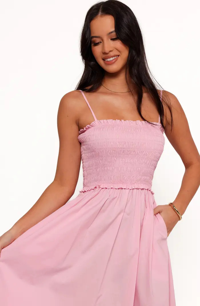 Nigella Ruffle Smocked Bodice Maxi Dress | Nordstrom