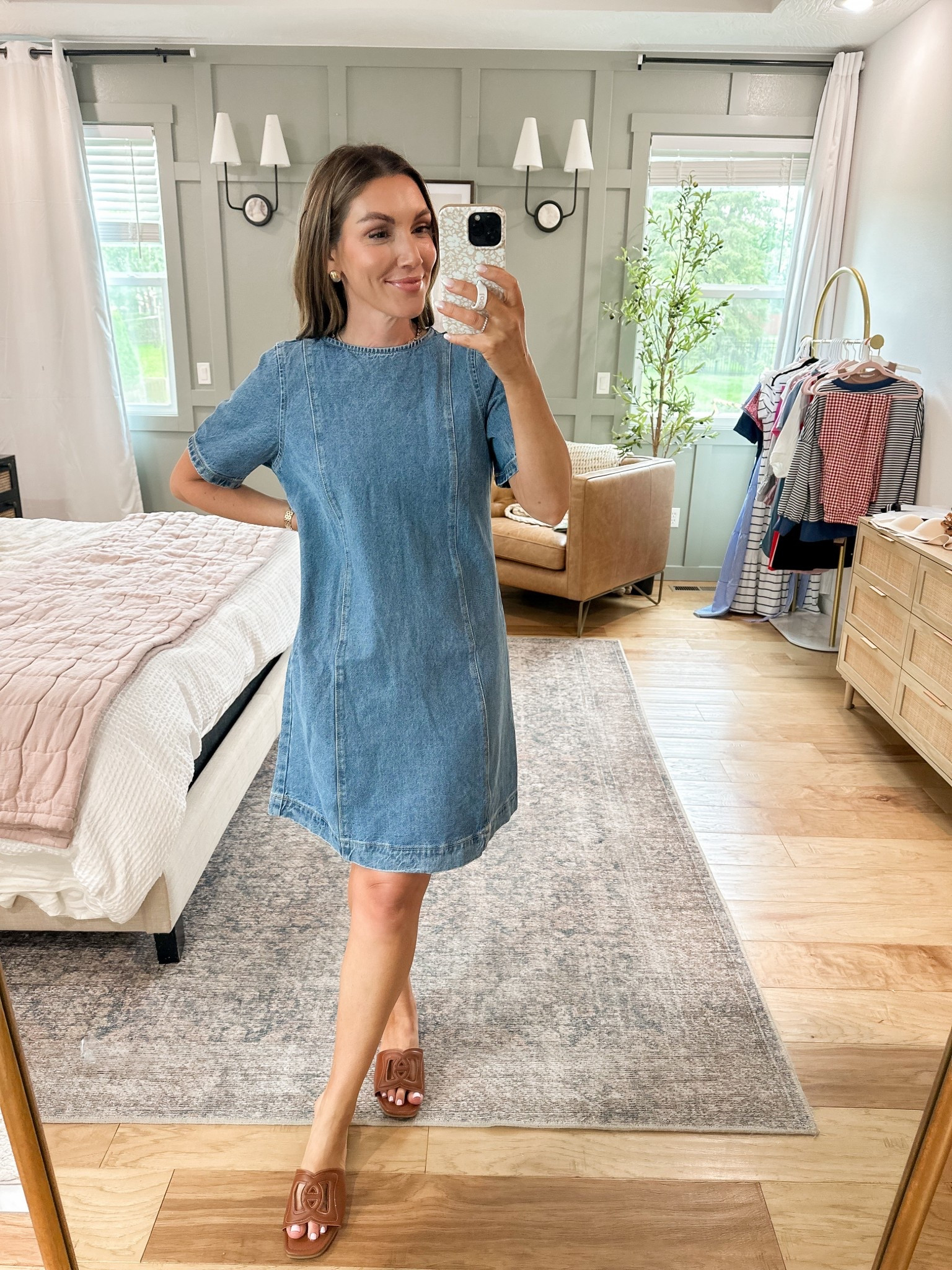 THIS DENIM DRESS🙌😍 

#LTKSeasonal #LTKWorkwear #LTKStyleTip
