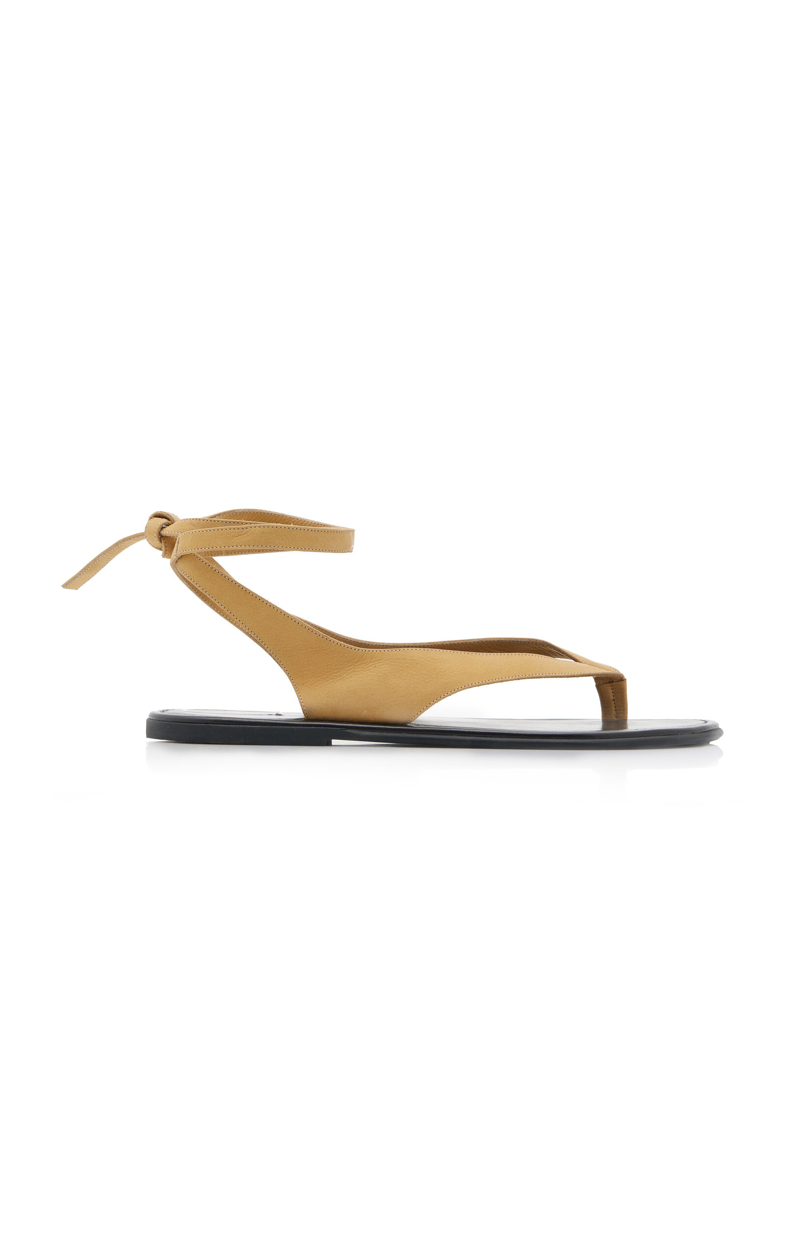 Beach Lace-Up Leather Sandals | Moda Operandi (Global)