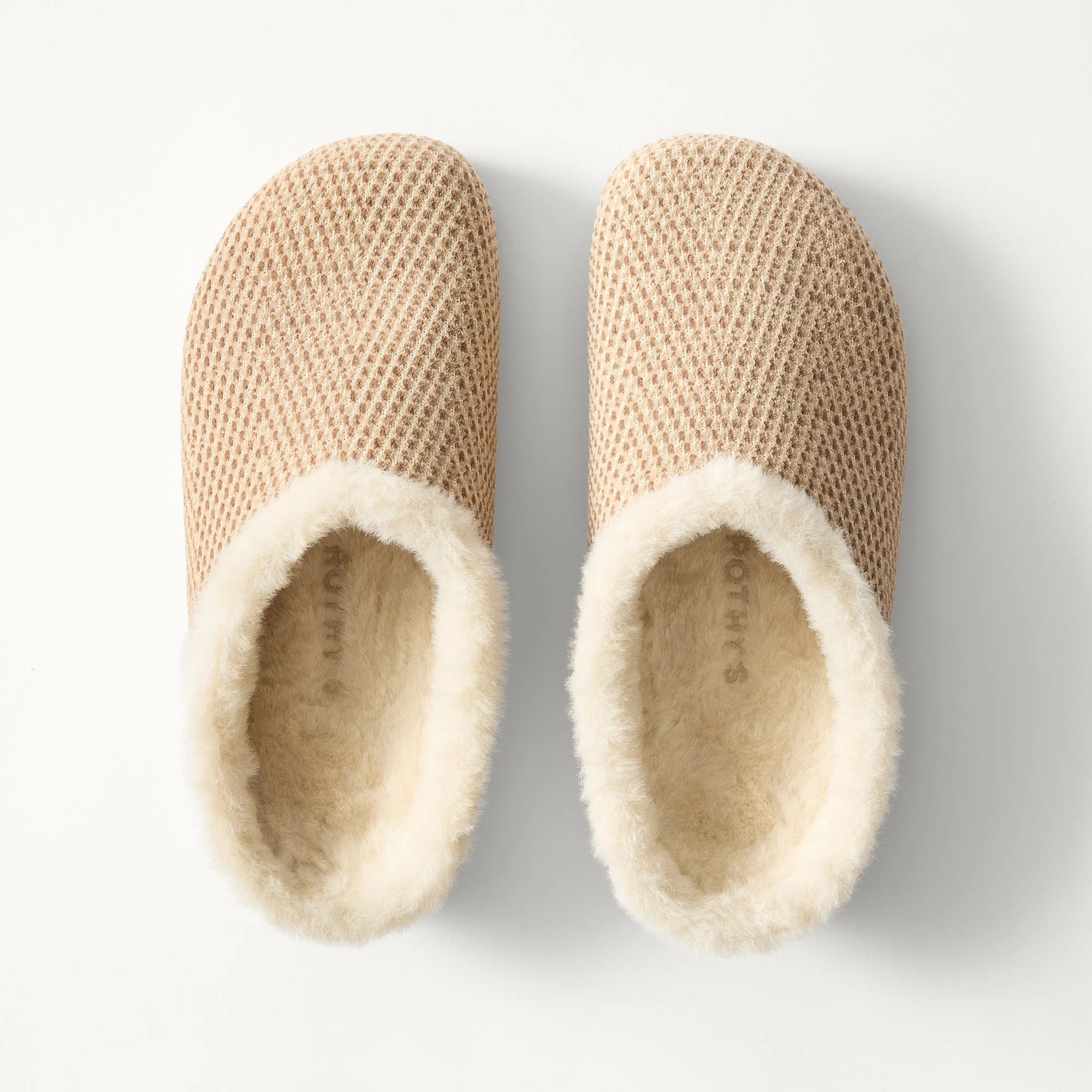 Women's Apr\u00e8s Clog in ReVelvet\u2122 Cream Herringbone | Rothy's | Rothy's
