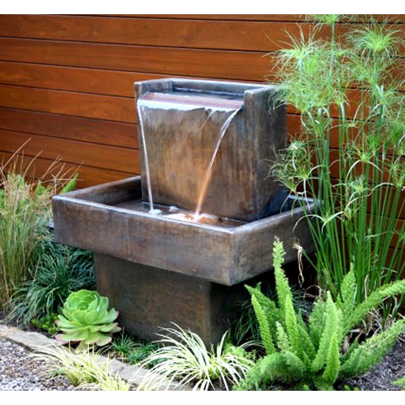 Water Wall Cast Stone Fountain | Wayfair North America